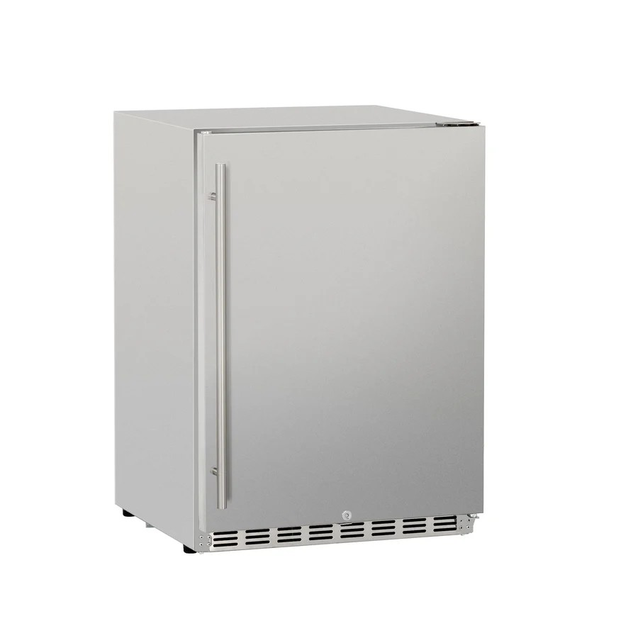 American Made Grills 24" 5.3c Deluxe Outdoor Rated Refrigerator