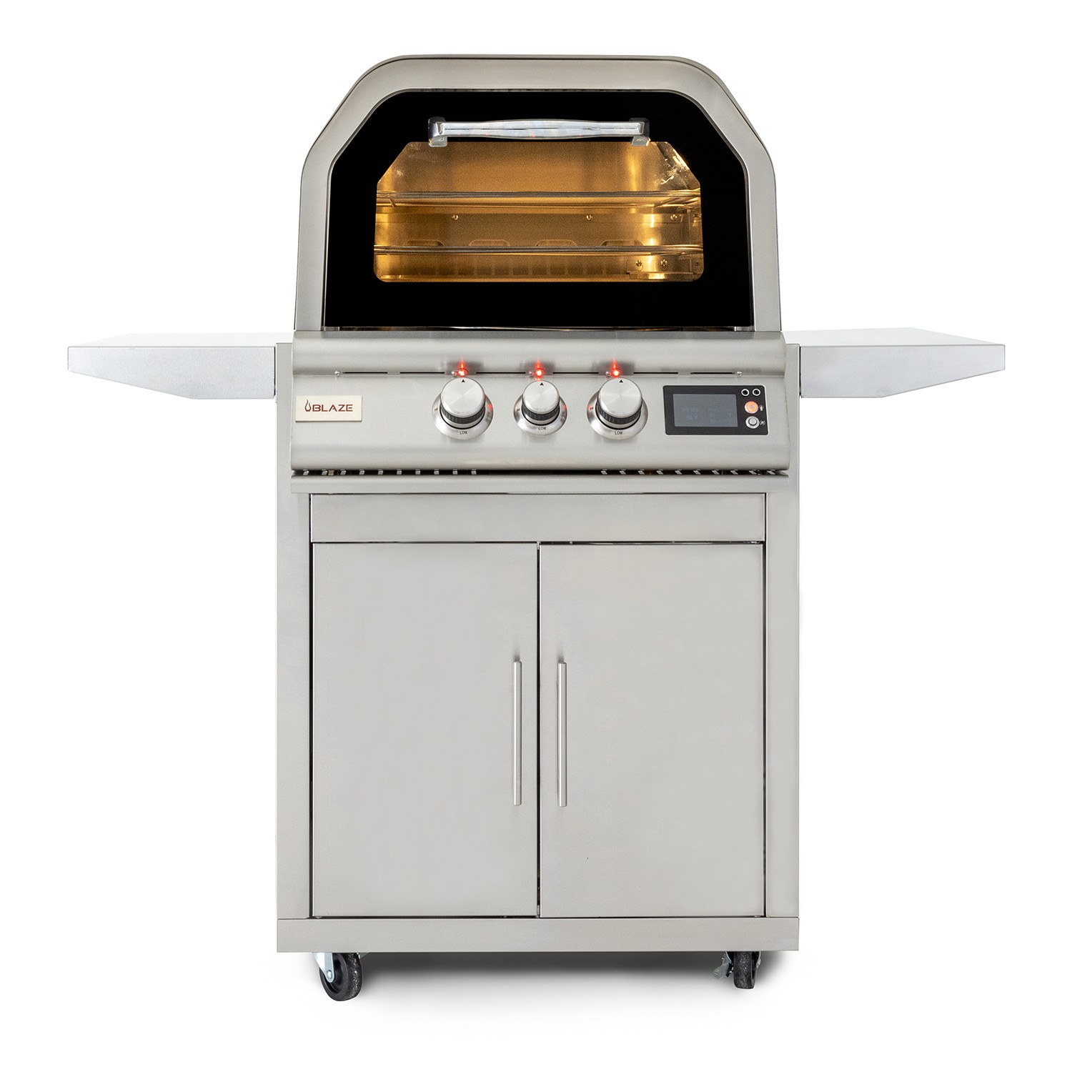 Blaze 26-Inch Gas Outdoor Pizza Oven with Rotisserie