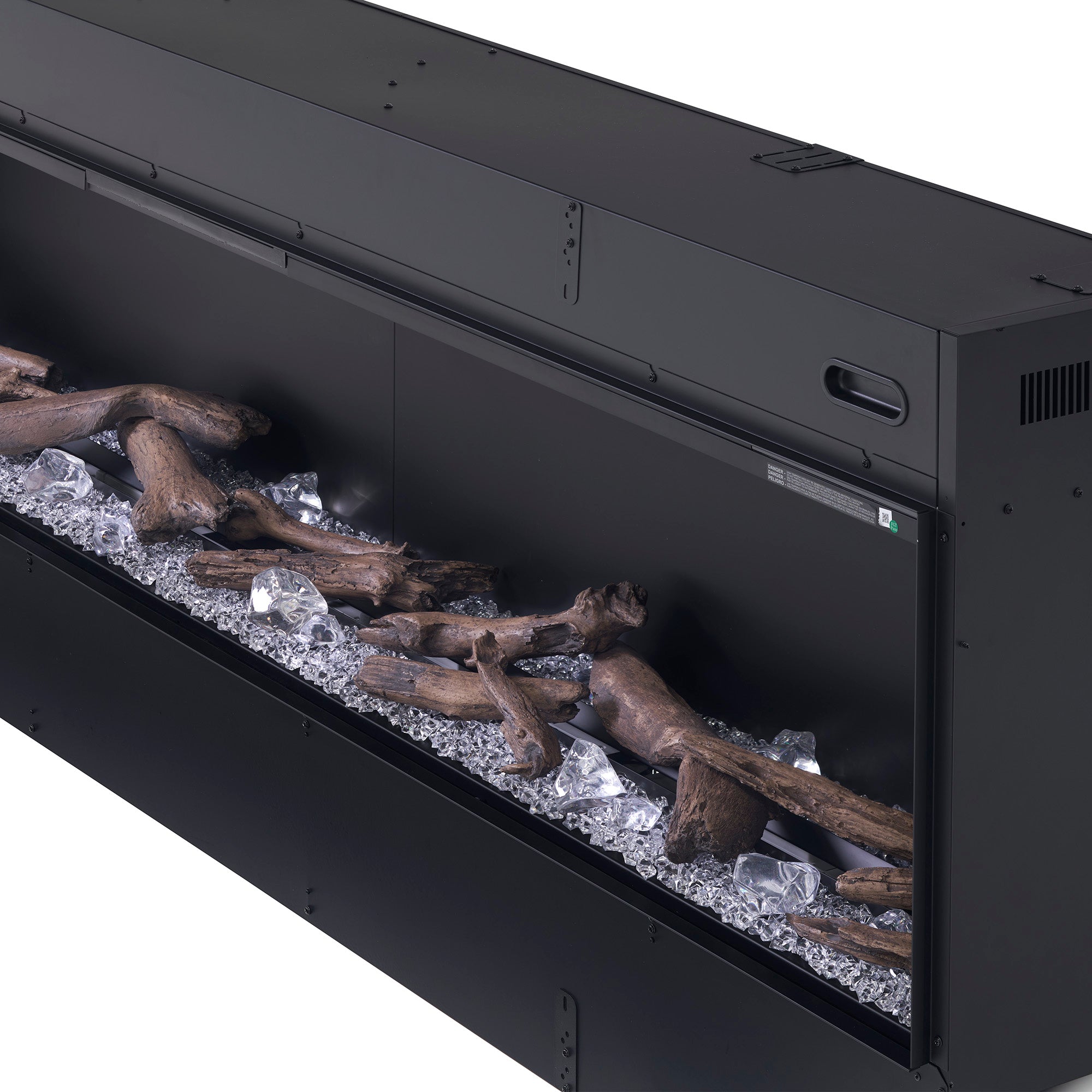 Dimplex Optimyst 66" Linear Vapor Fireplace with Acrylic Ice and Driftwood Media