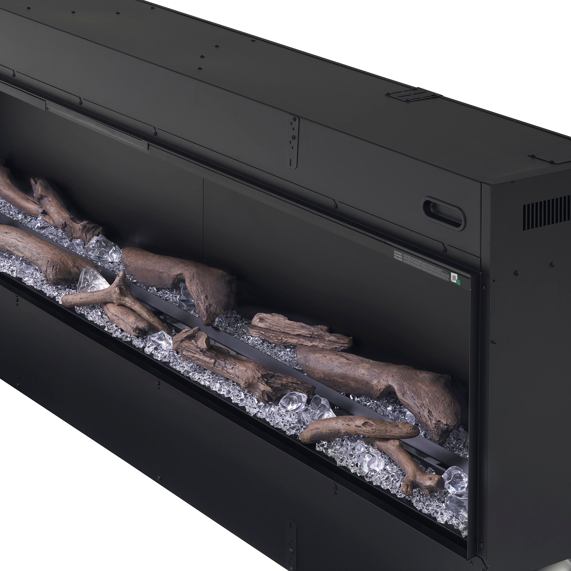 Dimplex Optimyst 66" Linear Vapor Fireplace with Acrylic Ice and Driftwood Media