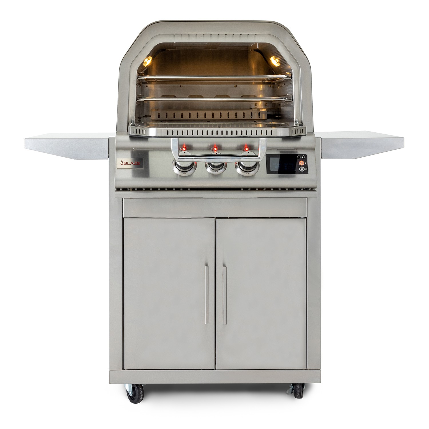 Blaze 26-Inch Gas Outdoor Pizza Oven with Rotisserie