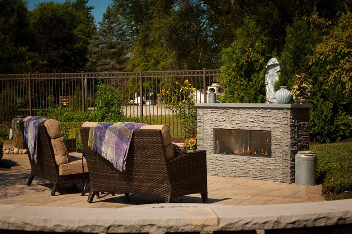 Fire Gear Kalea Bay Outdoor Linear Fireplace (Non-LED)